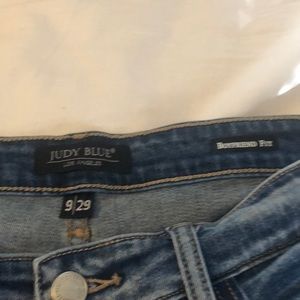 Judy blue boyfriend distressed jeans